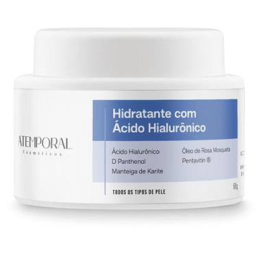 Imagem de Hidratante Facial Anti Idade Ácido Hialurônico Rosa Mosqueta Anti Ruga