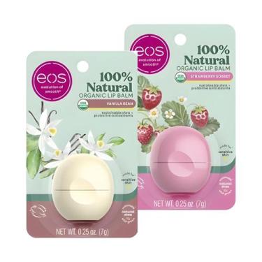 Imagem de Kit 2 Unidades EOS Lip Balm - Strawberry + Vanilla