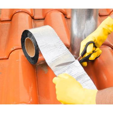 Imagem de Fita Adesiva Impermeável 20Cmx10M Aluminizada