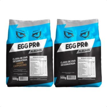 Imagem de Albumina Desidratada Kit 2 Sabores Variados 1kg Proteína Pura - Protei