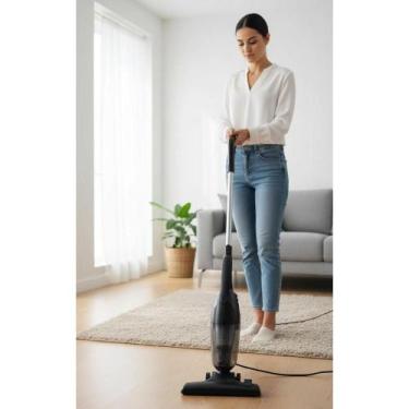 Imagem de Aspirador Vertical 2 em 1 Potente 1200W Preto - Congratulations Store,