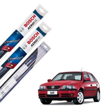 Imagem de Kit palheta Limpador Parabrisa Gol G3 2003 2004 2005 2006 - Bosch - Ve