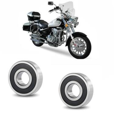 Imagem de Rolamentos Roda Dianteira Shineray Custom 250 - AD Parts