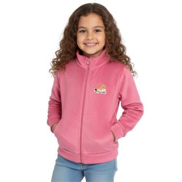 Imagem de Jaqueta Infantil Pelúcia com Zíper Inverno Brilhoso - - Trick Nick, Ro
