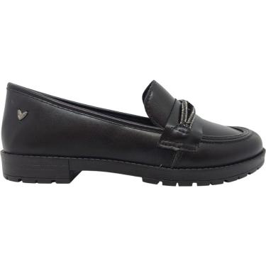 Imagem de Sapato Mocassim Feminino Casual Dia a Dia Passeio Trabalho com Strass Conforto Mississipi J0942