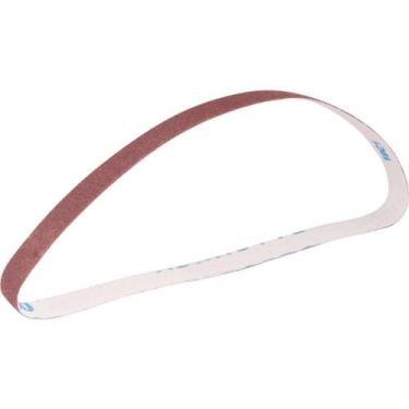 Imagem de Cinta de Lixa 15,0 mm x 454,0 mm, G 80, Embalagem com 5 Peças, Vonder 