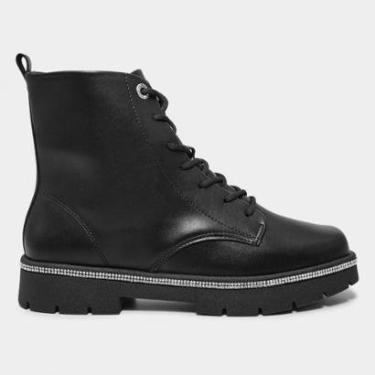 Imagem de Bota Vizzano Pedraria Cano Médio Feminina-Feminino