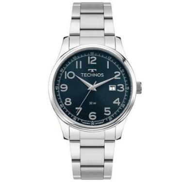 Imagem de Relógio Technos Masculino Steel Prata - 2115UCH/1A-Masculino