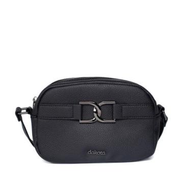 Imagem de Bolsa Feminina Dakota Transversal Pequena Napa Preto, Preto, Único