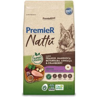 Imagem de Ração Premier Nattú Cães Sênior Frango E Mandioca - 10,1Kg