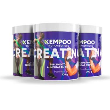 Imagem de Creatina Suplemento Em Pó Com 300g Kempoo Nutracêuticos, 3