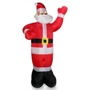 Imagem de Boneco Papai Noel Inflável - 3 Metros - Aluá festas