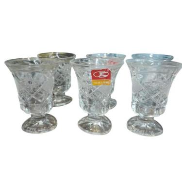 Imagem de Conjunto 6 Taças P/Licor em Vidro 30ml - Spider