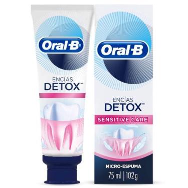 Imagem de Creme Dental Oral-B Gengiva Detox Sensitive Care 102g - Oral B