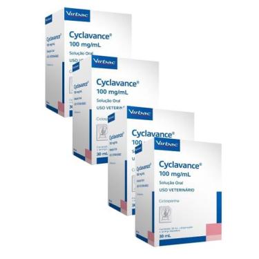 Imagem de Combo 4 Cyclavance Virbac 100 mg/mL - 50mL