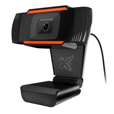 Imagem de Webcam Maxprint X-Vision HD, 720p, 30 FPS, Microfone Embutido - 600000