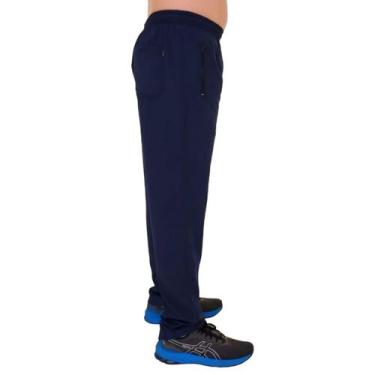 Imagem de Calça Masculina Com Bolso De Zíper Tactel Plus Size - Repelique, Calça