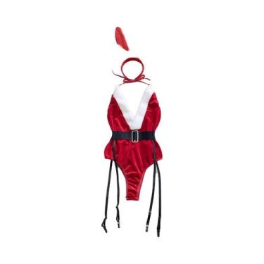 Imagem de Body Preto Sem Alças Com Costas Vazadas E Listras, Lingerie Sexy Estil