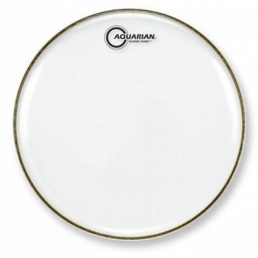Imagem de Pele Aquarian Classic Clear Snare 12 CCSN12 Resposta de Caixa (semelha