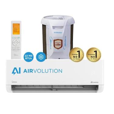 Imagem de Ar Condicionado 22000 Btus Split Hi Wall Inverter Midea Frio Ai Airvol