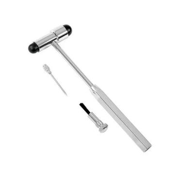 Imagem de Martelo Clínico de Reflexo BUCK Com Agulha Pincel 18cm Professional