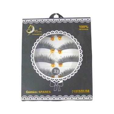 Imagem de Cílios Postiços Miss Frandy Premium 5 Pares C15-0779