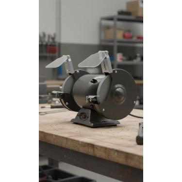 Imagem de Moto Esmeril de Bancada 360W Rebolo 6pol Profissional - Congratulation