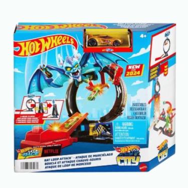 Imagem de Hot Wheels Pista Ataque do Morcego Com Veículo 4+ Mattel