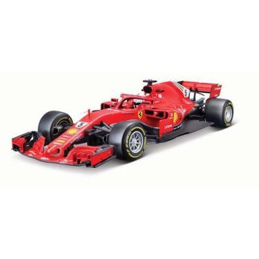 Imagem de Miniatura Ferrari Sf90 Australian Gp  Vettel 1:18 - Burago - Bburago