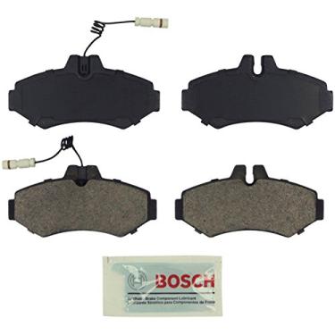 Imagem de BOSCH BE928 Conjunto de pastilhas de freio a disco semimetálico azul - compatível com Dodge Sprinter 2500, Sprinter 3500; Freightliner Sprinter 2500, Sprinter 3500; Mercedes-Benz G500, G55 AMG, G550;