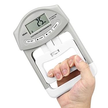 Imagem de Dinamômetro Elétrico de Punho, Dinamômetro Eletrônico de Força ABS, Universal para Ginástica Escola de Mãos Grandes e Mãos Pequenas. Equipamentos de Fitness