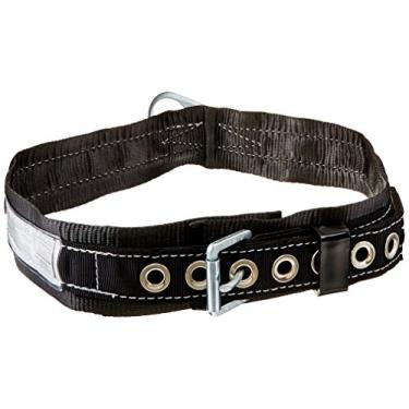 Imagem de Miller by Honeywell 3NA/XLBK cinto de segurança com anel em D único com 3,5 cm e almofada traseira de 7,6 cm, GG, preto