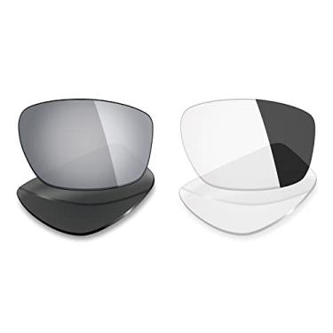 Imagem de 2 pares de lentes polarizadas de reposição da Mryok para óculos de sol Oakley Valve 2014 – Opções