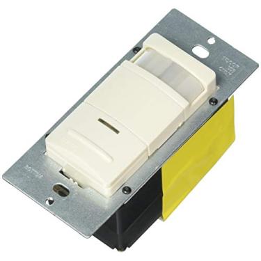 Imagem de Leviton MDS15-I Dispositivo de fiação modular Lev-Lok DT PIR Sensor de ocupação com tecnologia autoadaptável, amêndoa leve