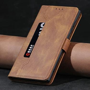 Imagem de Wallet Leather Case For Samsung Galaxy S22 S21 S20 S10 Plus Note 20 Ultra 10 Pro S20FE S21FE Flip A02S A03S A13 Phone Cover,brown,For Samsung Note 10 Pro