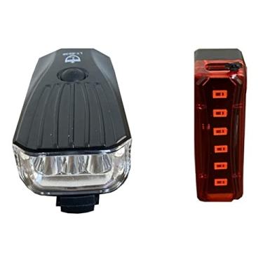 Imagem de Lanterna Bike Sinalizador Traseiro Farol Recarregavel Lt8536 Luuk Young