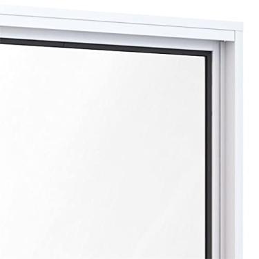 Imagem de Janela de Correr Lateral 2 Folhas 100cm x 100cm Ullian Esquadrias Metálicas