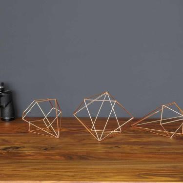 Imagem de Adorno De Parede Prisma Cobre Umbra