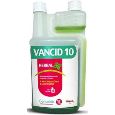 Imagem de Vancid 10 Herbal Desinfetante Amônia Quaternária 1 Litro