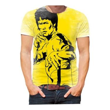 Imagem de Camisa Camiseta Bruce Lee Artes Marciais Filmes Luta Hd 02 - Estilo Kr