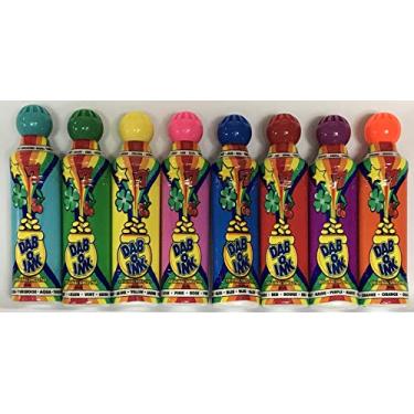 Imagem de Dab-O-Ink Conjunto completo de mini ponta de bingo Dauber de 45 ml (oito cores)