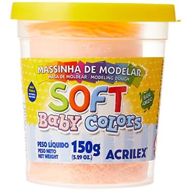 Imagem de Massa de Modelar Acrilex Salmão Bebê