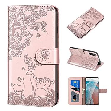 Imagem de For Sony 10 III Sika Deer Embossing Pattern Horizontal Flip PU Leather Case with Holder & Card Slot & Wallet & Photo Frame