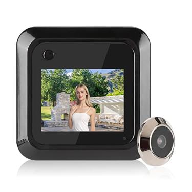 Imagem de Visualizador de Porta Digital, Tela TFT LCD HD de 2,4 Polegadas Câmera de 0,3 MP de 95 Graus Grande Angular Visualizador de Olho Mágico Suporte para Tirar Fotos