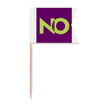 Imagem de Catchwords No Xenofobia Art Deco Presente Fashion Palito Bandeiras Marcação para Bolo Festa Prato de Queijo