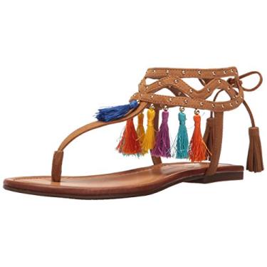 Imagem de Jessica Simpson Sandália feminina Kamel Dress, Marrom, mel, 5.5