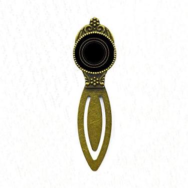 Imagem de Marcador de página retrô com estampa de totem, símbolo de círculo, marcador de página