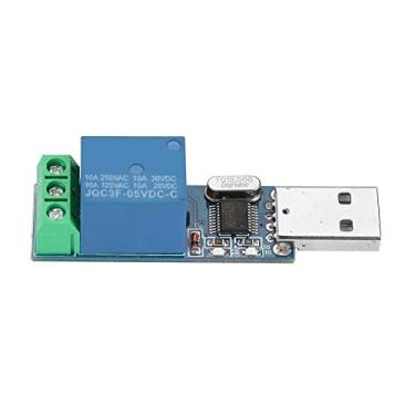 Imagem de Placa de relé de controle USB, módulo de relé USB, placa de circuito dupla face para controle de porta serial da indústria doméstica, módulo de relé de comunicação de porta serial