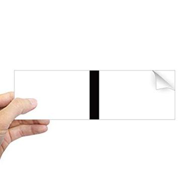 Imagem de DIYthinker Cabo de Internet preto padrão plugue retangular para-choque adesivo notebook janela decalque