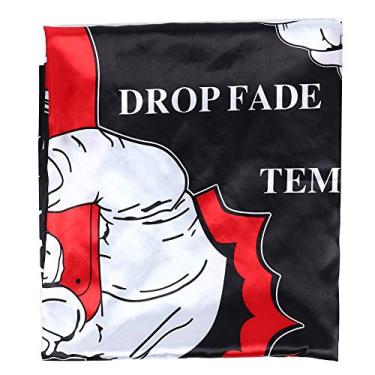 Imagem de Capa de barbeiro, avental de cabeleireiro, vestido de cabeleireiro com ajuste próprio, para salão de cabeleireiro em casa